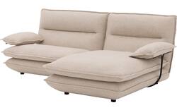 Goossens loungebank alegro beige stof - 8243830-goossens-alegro-bank-stof-wit-01