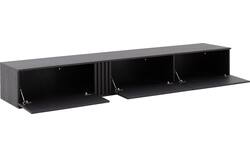 Goossens tv meubel viola zwart eiken - 8243838-goossens-viola-tv-meubel-eiken-zwart-01
