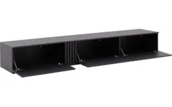 Goossens tv meubel viola zwart eiken - 8243838-goossens-viola-tv-meubel-eiken-zwart-01