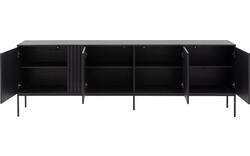 Goossens dressoir viola zwart eiken - 8243839-goossens-viola-dressoir-eiken-02