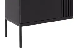 Goossens dressoir viola zwart eiken - 8243839-goossens-viola-dressoir-eiken-01
