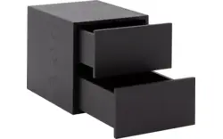 Goossens inzetladenblok malaga zwart eiken - 8243849-goossens-malaga-kast-accessoires-eiken-01