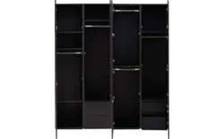 Goossens kast systeem malaga online zwart eiken - 8243851-goossens-malaga-kast-systeem-eiken-01