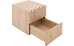 Goossens inzetladenblok malaga blank eiken - 8243858-goossens-malaga-kast-accessoires-eiken-01