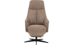 Goossens excellent relaxstoel lecce bruin micro leer - 8243864-goossens-excellent-lecce-sta-op-fauteuil-micro-leer-01