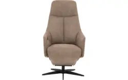 Goossens excellent relaxstoel lecce bruin micro leer - 8243864-goossens-excellent-lecce-sta-op-fauteuil-micro-leer-01