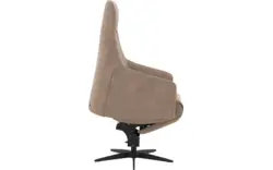 Goossens excellent relaxstoel lecce bruin micro leer - 8243864-goossens-excellent-lecce-sta-op-fauteuil-micro-leer-01