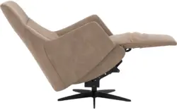 Goossens excellent relaxstoel lecce bruin micro leer - 8243864-goossens-excellent-lecce-sta-op-fauteuil-micro-leer-01