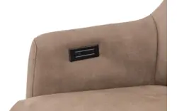 Goossens excellent relaxstoel lecce bruin micro leer - 8243864-goossens-excellent-lecce-sta-op-fauteuil-micro-leer-01