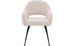 Goossens eetkamerstoel briggen beige stof - 8243865-goossens-briggen-eetkamerstoel-stof-wit-01