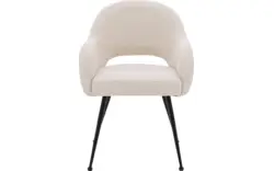 Goossens eetkamerstoel briggen beige stof - 8243865-goossens-briggen-eetkamerstoel-stof-wit-01