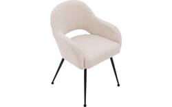 Goossens eetkamerstoel briggen beige stof - 8243865-goossens-briggen-eetkamerstoel-stof-wit-01