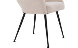 Goossens eetkamerstoel briggen beige stof - 8243865-goossens-briggen-eetkamerstoel-stof-wit-01
