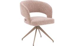 Goossens excellent eetkamerstoel ostuni roze stof - 8243866-goossens-excellent-ostuni-eetkamerstoel-stof-roze-01