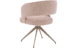Goossens excellent eetkamerstoel ostuni roze stof - 8243866-goossens-excellent-ostuni-eetkamerstoel-stof-roze-01