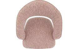 Goossens excellent eetkamerstoel ostuni roze stof - 8243866-goossens-excellent-ostuni-eetkamerstoel-stof-roze-01