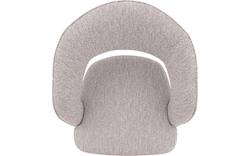 Goossens excellent eetkamerstoel ostuni beige stof - 8243867-goossens-excellent-ostuni-eetkamerstoel-stof-wit-01