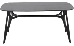 Goossens basic eettafel trani zwart essenhout - 8243890-goossens-basic-trani-eettafel-essenhout-zwart-02