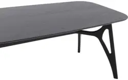 Goossens basic eettafel trani zwart essenhout - 8243892-goossens-basic-trani-eettafel-essenhout-zwart-02