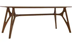 Goossens basic eettafel trani noten noten - 8243893-goossens-basic-trani-eettafel-essenhout-bruin-01