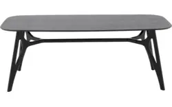 Goossens basic eettafel trani zwart essenhout - 8243894-goossens-basic-trani-eettafel-essenhout-zwart-01