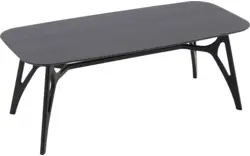 Goossens basic eettafel trani zwart essenhout - 8243894-goossens-basic-trani-eettafel-essenhout-zwart-01