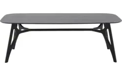 Goossens basic eettafel trani zwart essenhout - 8243896-goossens-basic-trani-eettafel-essenhout-zwart-01