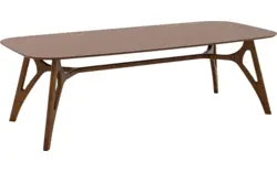 Goossens basic eettafel trani noten noten - 8243897-goossens-basic-trani-eettafel-essenhout-bruin-01
