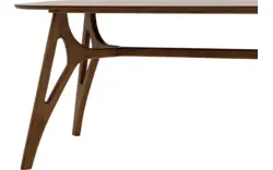 Goossens basic eettafel trani noten noten - 8243897-goossens-basic-trani-eettafel-essenhout-bruin-01