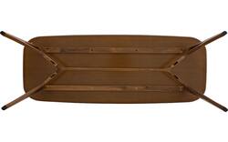 Goossens basic eettafel trani noten noten - 8243897-goossens-basic-trani-eettafel-essenhout-bruin-01