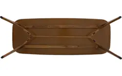 Goossens basic eettafel trani noten noten - 8243897-goossens-basic-trani-eettafel-essenhout-bruin-01