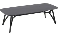 Goossens basic eettafel trani zwart essenhout - 8243898-goossens-basic-trani-eettafel-essenhout-zwart-01