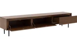 Goossens basic tv meubel trani noten noten - 8243901-goossens-basic-trani-tv-meubel-essenhout-bruin-01