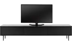 Goossens basic tv meubel trani zwart essenhout - 8243902-goossens-basic-trani-tv-meubel-essenhout-zwart-02