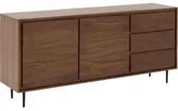 Goossens basic dressoir trani noten noten - 8243903-goossens-basic-trani-dressoir-essenhout-01