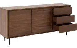 Goossens basic dressoir trani noten noten - 8243903-goossens-basic-trani-dressoir-essenhout-01
