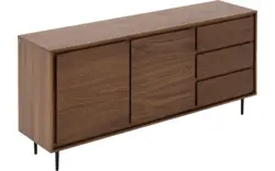 Goossens basic dressoir trani noten noten - 8243903-goossens-basic-trani-dressoir-essenhout-01