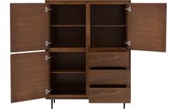 Goossens basic opbergkast trani noten noten - 8243905-goossens-basic-trani-opbergkast-essenhout-02