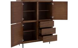 Goossens basic opbergkast trani noten noten - 8243905-goossens-basic-trani-opbergkast-essenhout-01