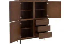 Goossens basic opbergkast trani noten noten - 8243905-goossens-basic-trani-opbergkast-essenhout-01