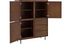 Goossens basic opbergkast trani noten noten - 8243905-goossens-basic-trani-opbergkast-essenhout-01