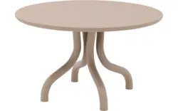 Goossens excellent eettafel matera beige leefbeton - 8243908-goossens-excellent-matera-eettafel-leefbeton-bruin-01
