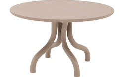 Goossens excellent eettafel matera beige leefbeton - 8243908-goossens-excellent-matera-eettafel-leefbeton-bruin-01