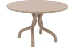 Goossens excellent eettafel matera beige leefbeton - 8243908-goossens-excellent-matera-eettafel-leefbeton-bruin-01