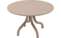 Goossens excellent eettafel matera beige leefbeton - 8243908-goossens-excellent-matera-eettafel-leefbeton-bruin-01