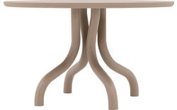 Goossens excellent eettafel matera beige leefbeton - 8243908-goossens-excellent-matera-eettafel-leefbeton-bruin-01