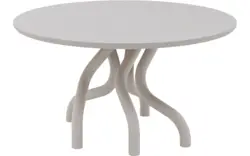 Goossens excellent eettafel matera beige leefbeton - 8243909-goossens-excellent-matera-eettafel-leefbeton-bruin-01