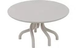 Goossens excellent eettafel matera beige leefbeton - 8243909-goossens-excellent-matera-eettafel-leefbeton-bruin-01