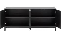 Goossens dressoir valencia zwart melamine - 8243925-goossens-valencia-dressoir-melamine-01