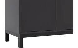 Goossens dressoir valencia zwart melamine - 8243925-goossens-valencia-dressoir-melamine-01